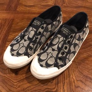 Coach tennis shoes. Size 10